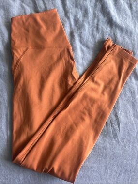girlfriend collective Apricot Compressive Mid Rise Legging- M